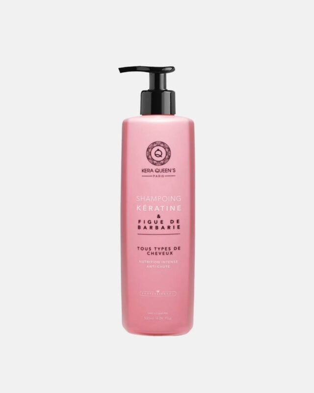 Maitinamasis šampūnas nuo plaukų slinkimo - keratinas ir figų kaktusas - visų tipų plaukams - 500 ml.